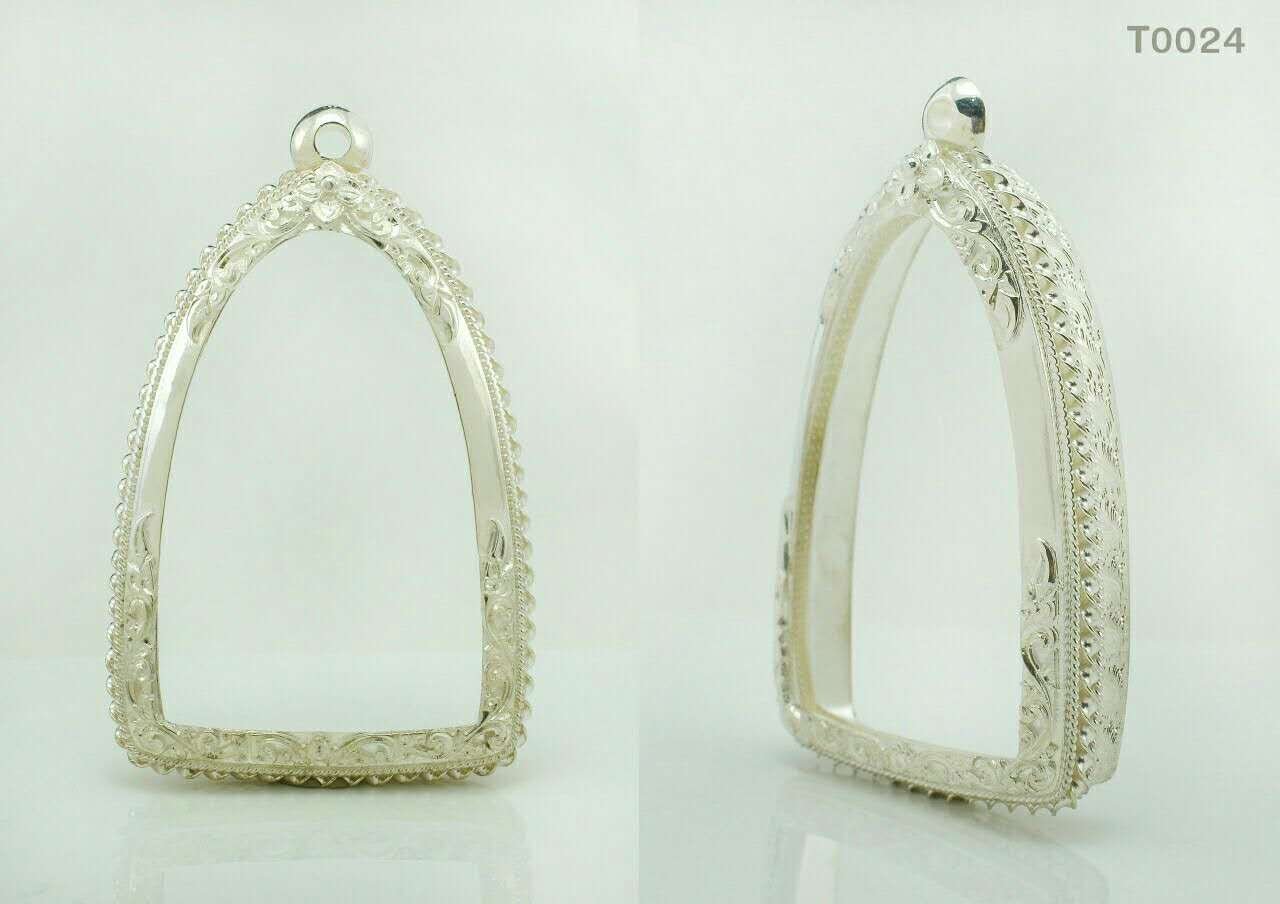 กรอบติดลายเกสรลวดสามชั้นนหน้ามัน - T0024