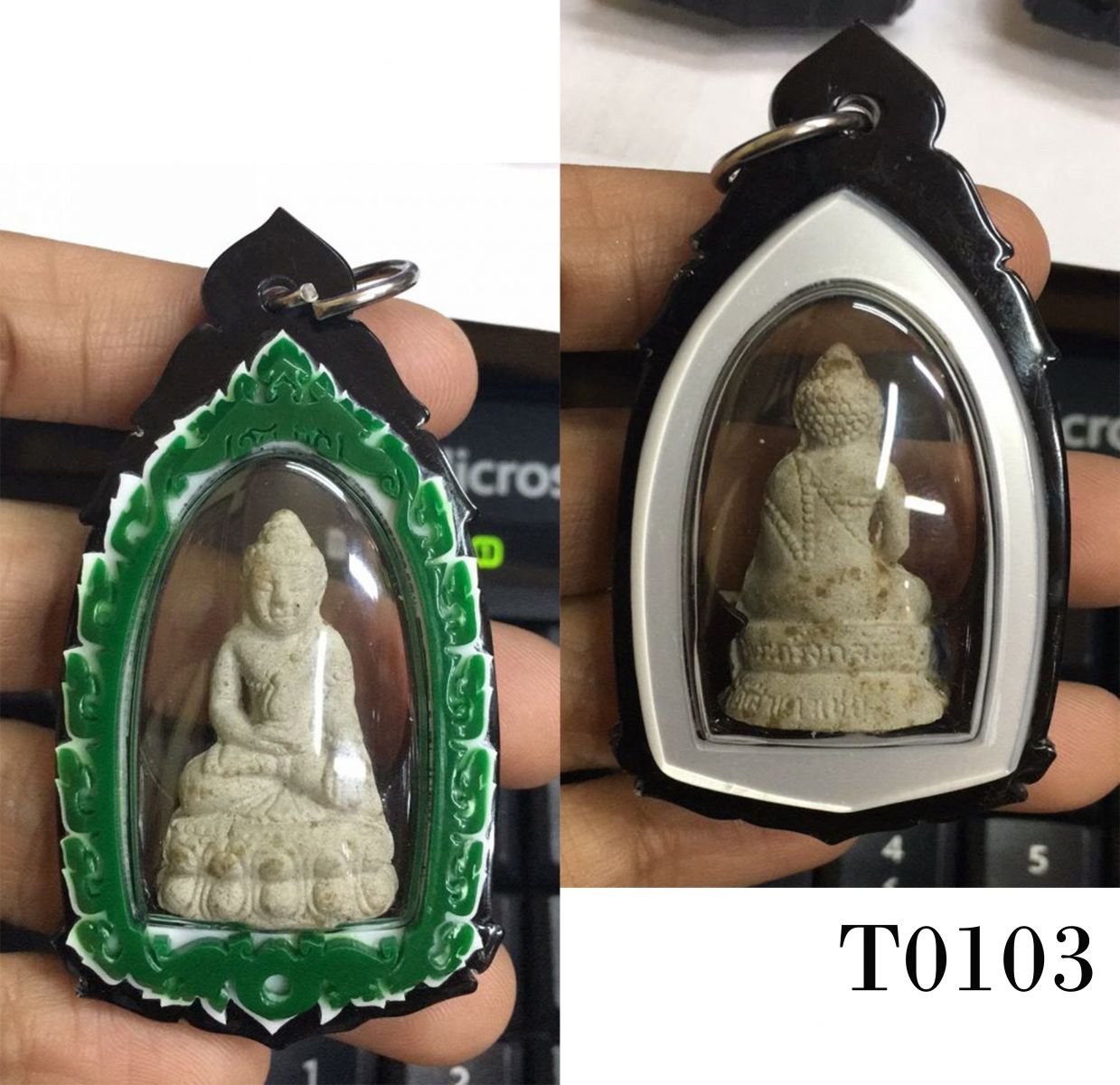 กรอบพลาสติกกันน้ำหน้ากาก3ชั้น ลายสิงห์แข้งสิงห์ สีตามสั่ง