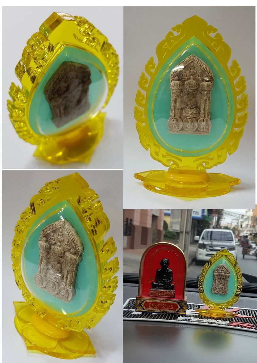 ​กรอบพลาสติกตั้งหน้ารถลายแข้งสิงห์ฐานบัว+4เหลี่ยม แบบถอดกรอบในได้ สีตามสั่ง - T0111/C (ภาพ 2)