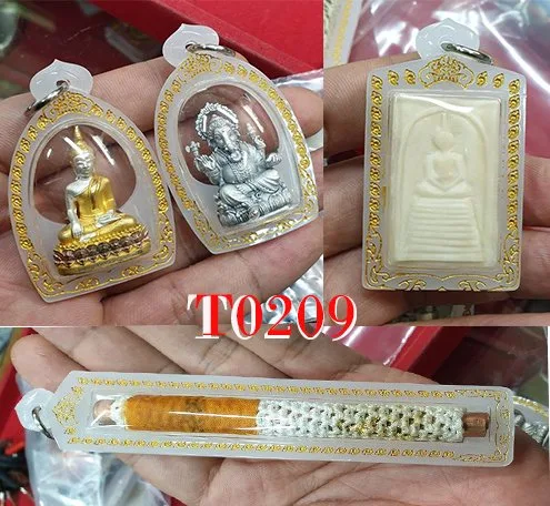 กรอบพลาสติกลายขอบหน้ายิงลายลงสีทอง หู3D กรอบสีตามระบุ  - T0209