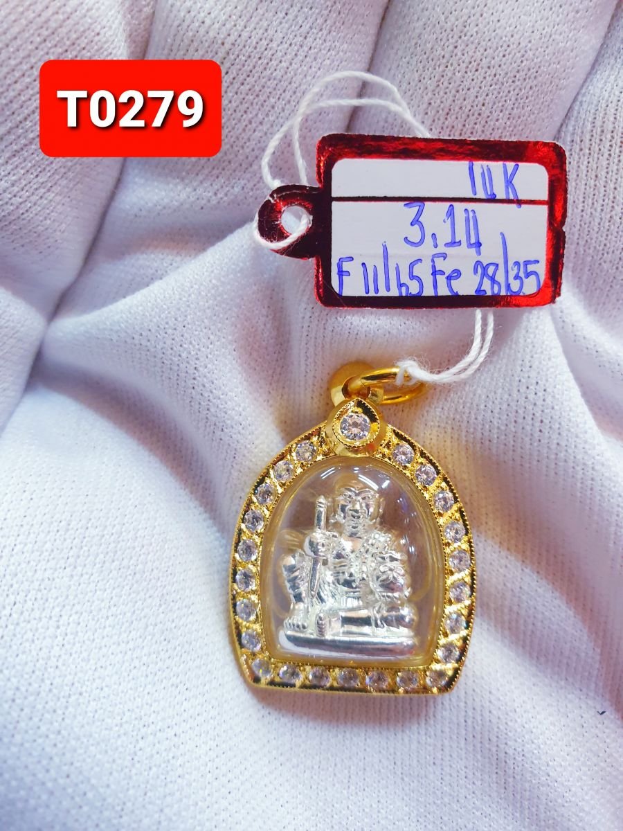 กรอบหน้าโอฝังเพชรรอบ ยอดฝังทรงหยดน้ำ1 เม็มด ฝังแบบตาม้า ยิขอบ(ไม่ชุบทองคำขาว)