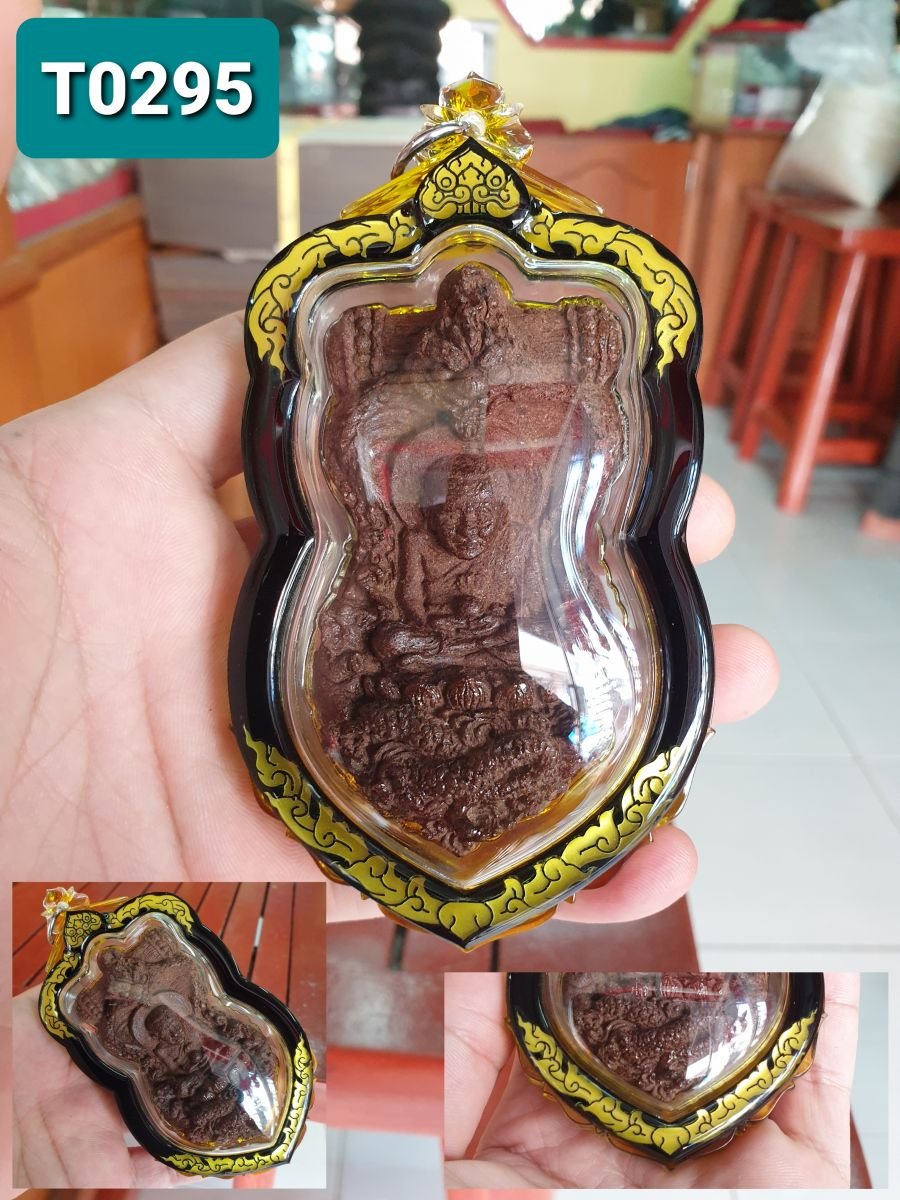 กรอบฉีดสีลายหน้ากากสองชั้นแทรกลายมุกทองเทเลซิ่นตามแบบระบุสี - T0295