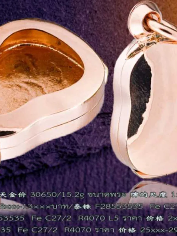 ตลับธรรมหน้าโอไม่กันน้ำหลังปิดขัดมันทั้งองค์ - T0376
