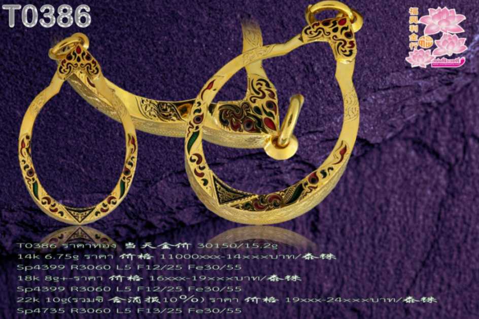 กรอบติดซุ้มลงยาหลากสีบนล่าง กลางขัดมันสลับลาย ข้างแกะลาย