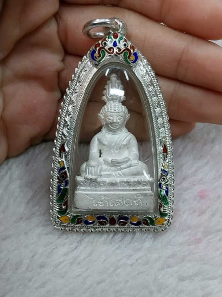 กรอบติดซุ้มสิงห์  พญานาคผสมฉลุลายเถาวัลย์ลงยาบนล่าง ตรงกลางลายแข้งสิงห์ ลวดเกลียว 3 ชั้น - T0514